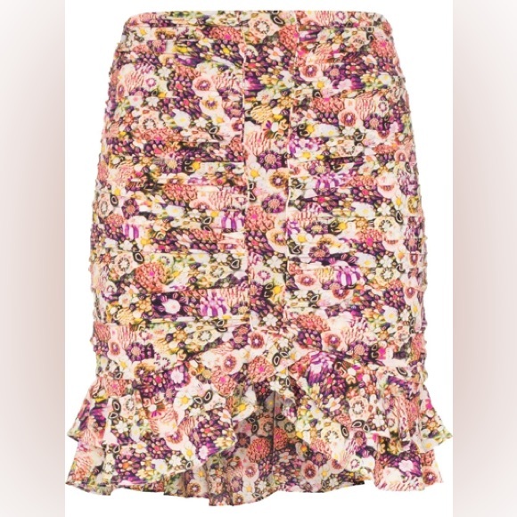 ISABEL MARANT Milendi Ruched Skirt - size 38 - Picture 1 of 7